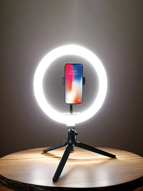 12inch Ring Light LED Selfie Photography Fill Lamp With 160cm Tripod & For Video Live Cosmetic Lamp