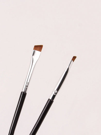 12pcs Ultra-Fine Blade Eyeliner Brush, Soft-Bristled Makeup Brush, Portable Eyebrow Brush, Multi-Functional Multi-Purpose Makeup Tool,Eyebrow Brush,Eyeshadow Brush,Spoolie,Spoolie Brush,Giveaways