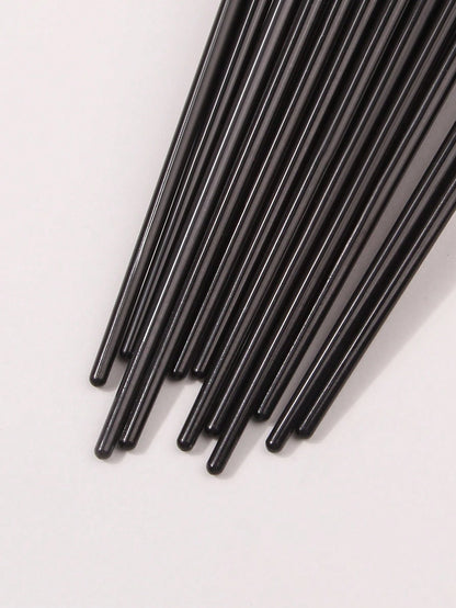 12pcs Ultra-Fine Blade Eyeliner Brush, Soft-Bristled Makeup Brush, Portable Eyebrow Brush, Multi-Functional Multi-Purpose Makeup Tool,Eyebrow Brush,Eyeshadow Brush,Spoolie,Spoolie Brush,Giveaways