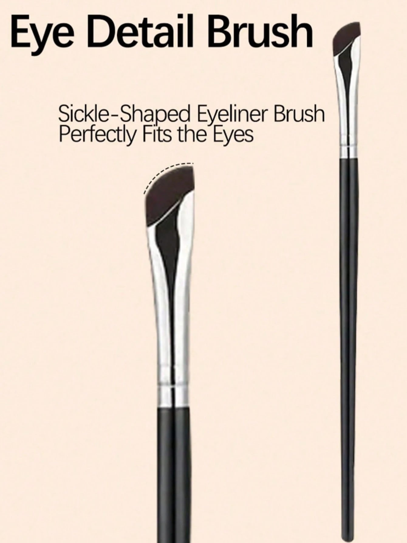 14pcs Precise Eye Makeup Brush Set, Including Angled Eyeliner Brush, Angled Eyeliner Brush, Ultra-Fine Eyeliner Brush And Eyebrow Brush. Suitable For Eyebrows, Eyeliner And Eyeshadow, Creating Charmin