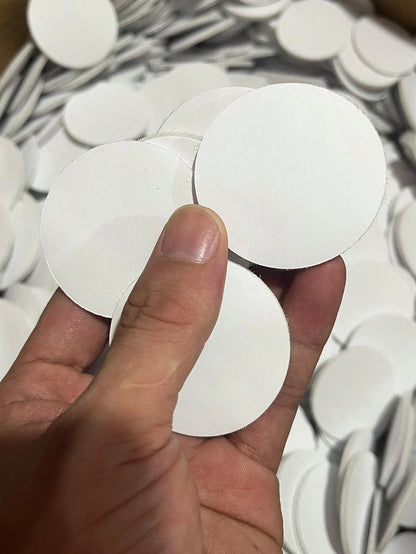 15/20/30/50pcs Round Floor Mat Stickers, Shipped Randomly
