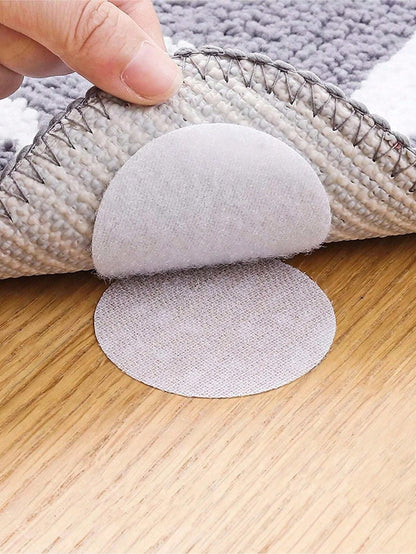 15/20/30/50pcs Round Floor Mat Stickers, Shipped Randomly