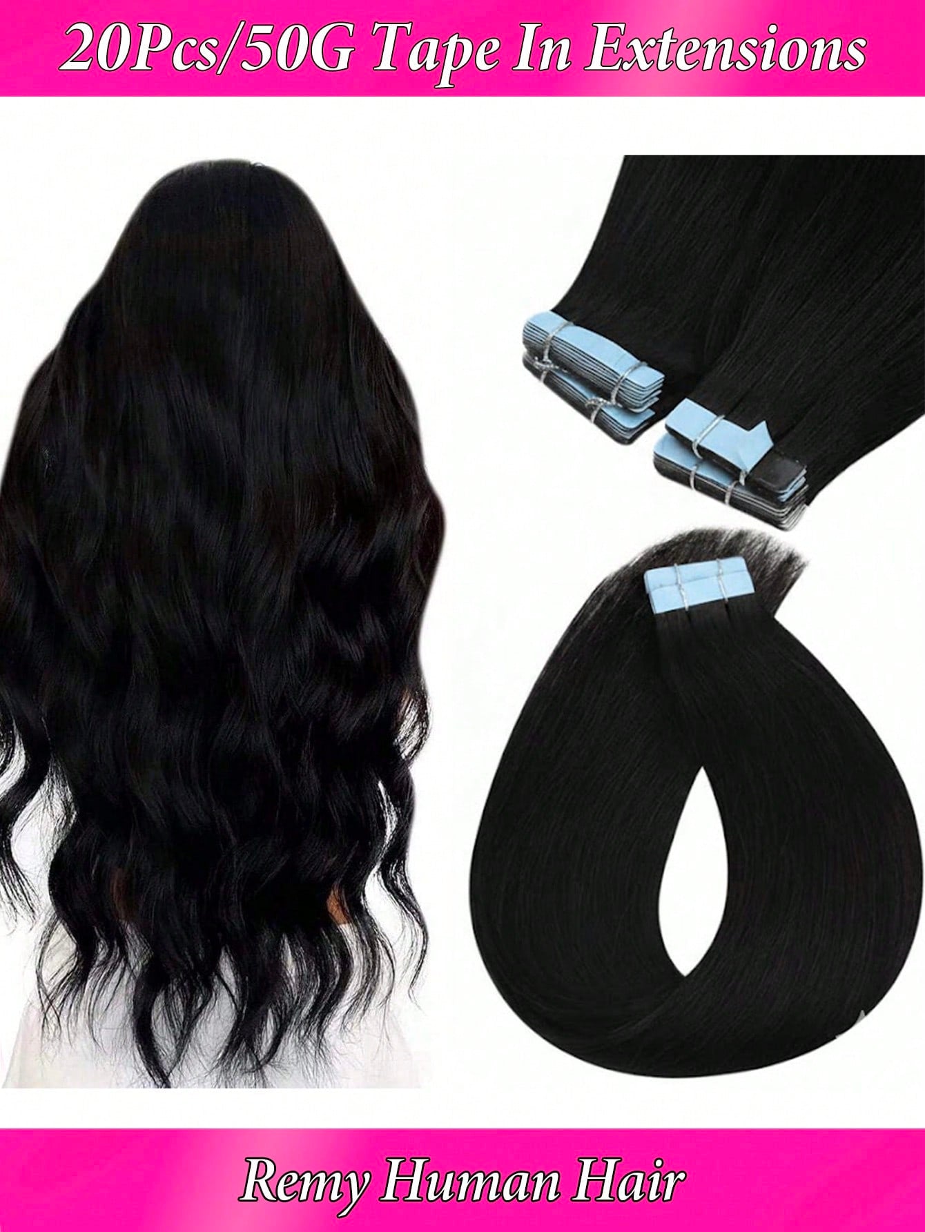 150grams Tape In Hair Extensions Human Hair,#60 Platinum Blonde 16-26inch,20Pcs/50Grams,100% Brazilian Remy Tape Ins Real Human Hair Extension,Christmas Birthday Gift For Women, Perfect For Daily Part