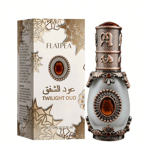 15ml/0.51fl.Oz. Women's Essential Oil, Vanilla-Rose-Saffron-Wood Fragrance, Arab Style Long Lasting Aroma, Dating, Increase Charming, Christmas Gift.