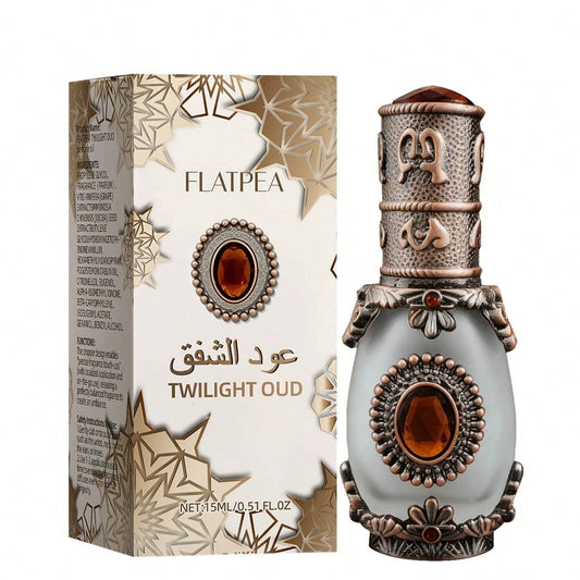 15ml/0.51fl.Oz. Women's Essential Oil, Vanilla-Rose-Saffron-Wood Fragrance, Arab Style Long Lasting Aroma, Dating, Increase Charming, Christmas Gift.
