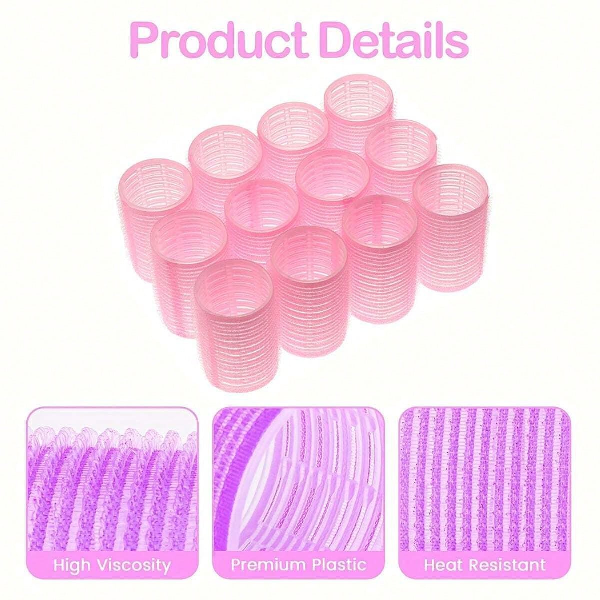 18/24/36pcs/Set Large Size Hair Curlers With Clips, Self-Grip Curling Rods Suitable For Long, Medium And Short Hair Bangs, DIY Hair Curler, Hair Rollers, Heatless Curls, Hair Curler, Hair Products An