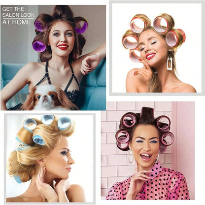 18/24/36pcs/Set Large Size Hair Curlers With Clips, Self-Grip Curling Rods Suitable For Long, Medium And Short Hair Bangs, DIY Hair Curler, Hair Rollers, Heatless Curls, Hair Curler, Hair Products An