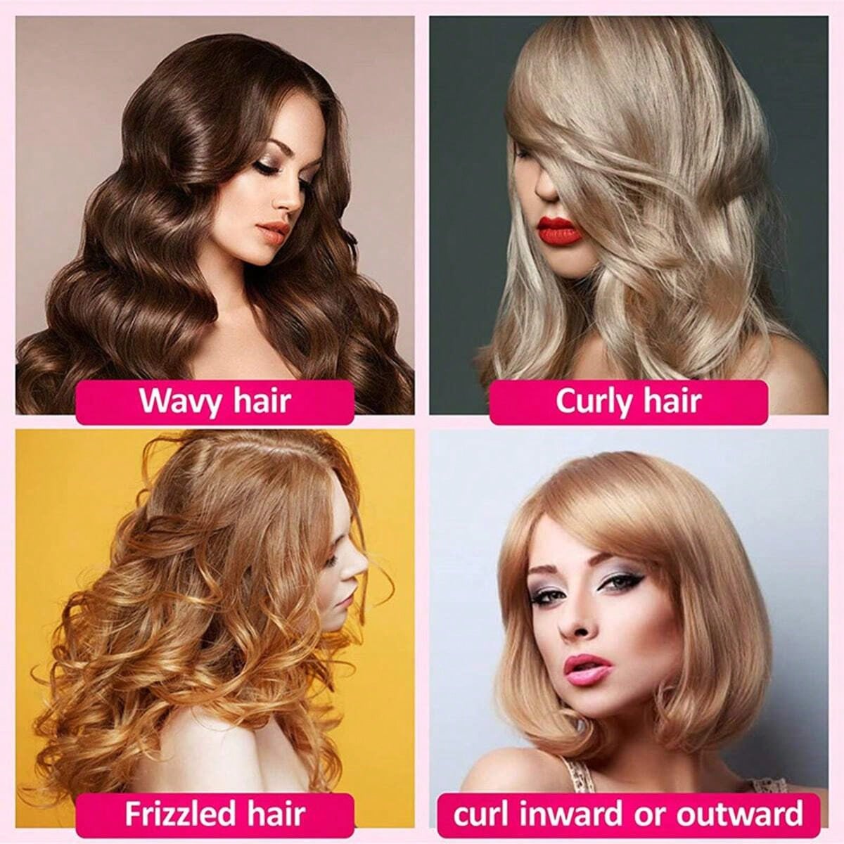 18/24/36pcs/Set Large Size Hair Curlers With Clips, Self-Grip Curling Rods Suitable For Long, Medium And Short Hair Bangs, DIY Hair Curler, Hair Rollers, Heatless Curls, Hair Curler, Hair Products An