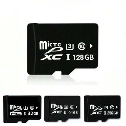 1PC 128GB TF Memory Card,256GB, 64GB, 32GB Mini SD Card,Suitable For Tablets, Cameras, Smartphones, Car Stereos, Gaming Consoles, And Audio Devices,Versatile Storage