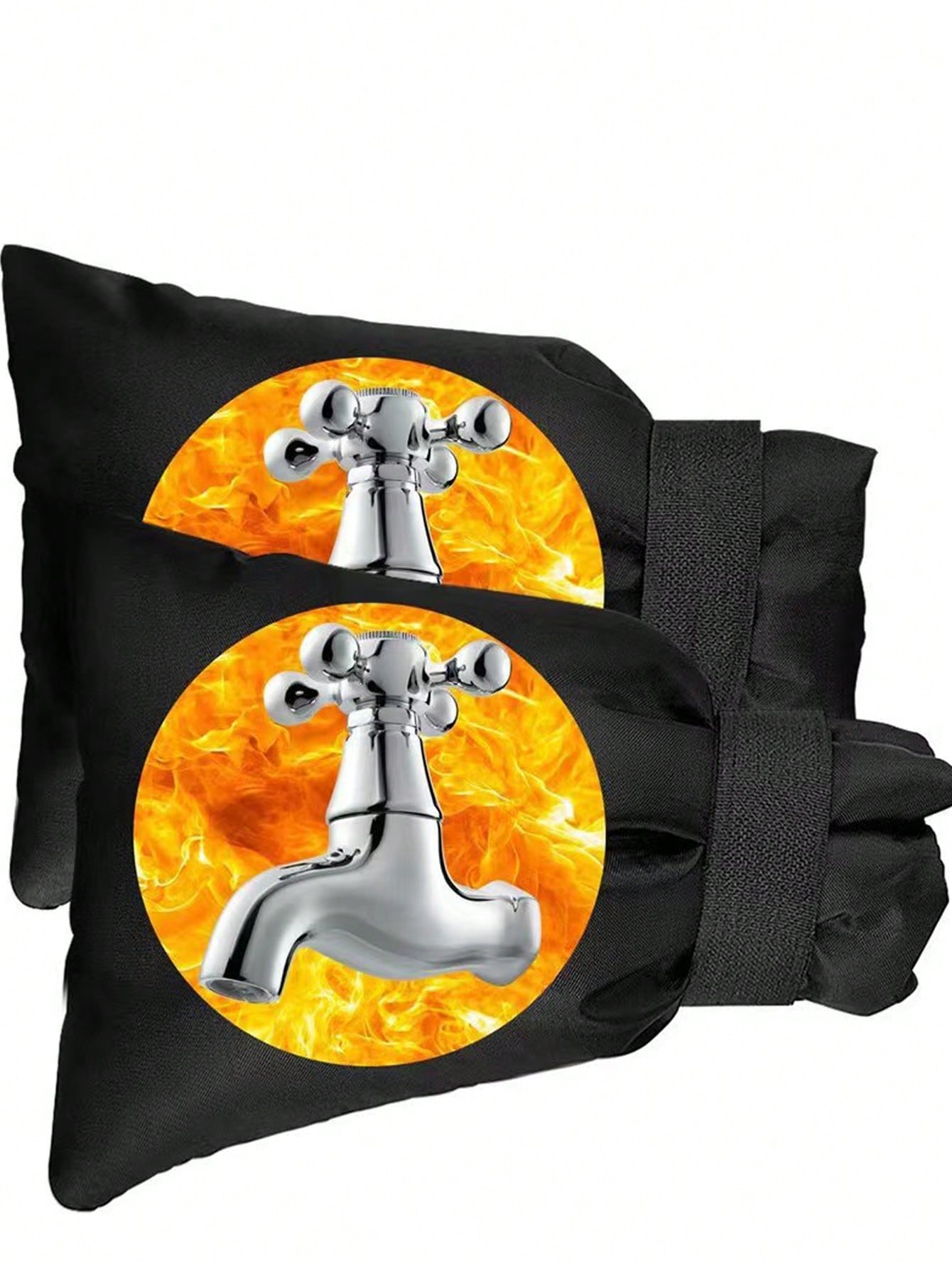 1pc/2pcs/3pcs/4pcs Durable Faucet Anti-Freezing Insulation Cover, Outdoor Anti-Icing & Dustproof Sleeve, Winter Anti-Freezing & Insulation Artifact