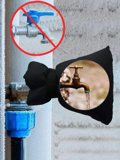 1pc/2pcs/3pcs/4pcs Durable Faucet Anti-Freezing Insulation Cover, Outdoor Anti-Icing & Dustproof Sleeve, Winter Anti-Freezing & Insulation Artifact
