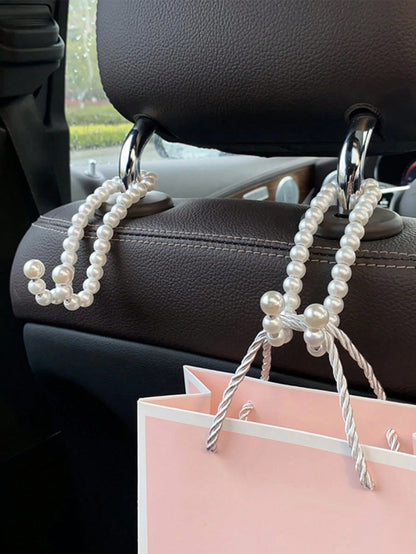 1pc/2pcs Car Storage Hook Car Seat Back Hook Car Interior Multifunctional Small Hook Car