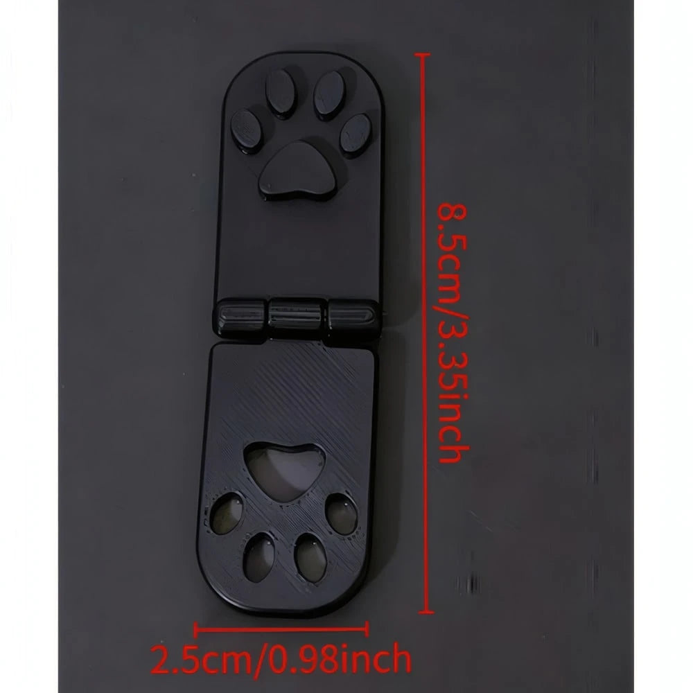 1PC/2PCS Creative Pet Paw Print Embossing Stamp| Unique Footprint Stamp Tool, Handmade Artwork, Suitable For Thin Paper And Leaves, Light Gray Plastic, Ideal Choice For Pet Memorial Gift Measurement