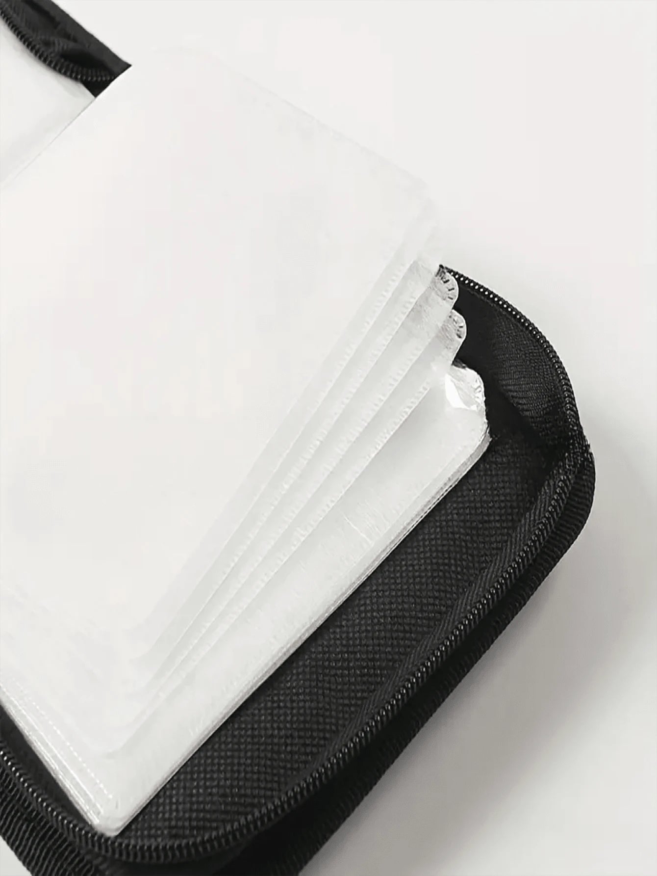 1pc 40pcs CD/DVD Case Holder: Portable Wallet Disc Storage Binder For Car, Home & Travel- Keep Your Discs Organized! Travel Accessories Travel Essentials Storage Case Dvd StorageDigital BagAudio For