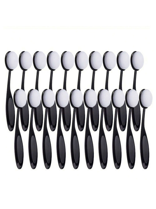 1pc/5pcs/10pcs Multipurpose Ink Smudge And Blending Brush- Assorted Pack, Precision Flat Tip Suitable For Artists, DIY Crafts, And Card Making Back To School