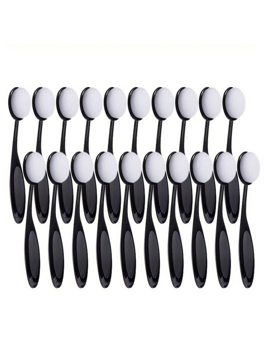 1pc/5pcs/10pcs Multipurpose Ink Smudge And Blending Brush- Assorted Pack, Precision Flat Tip Suitable For Artists, DIY Crafts, And Card Making Back To School