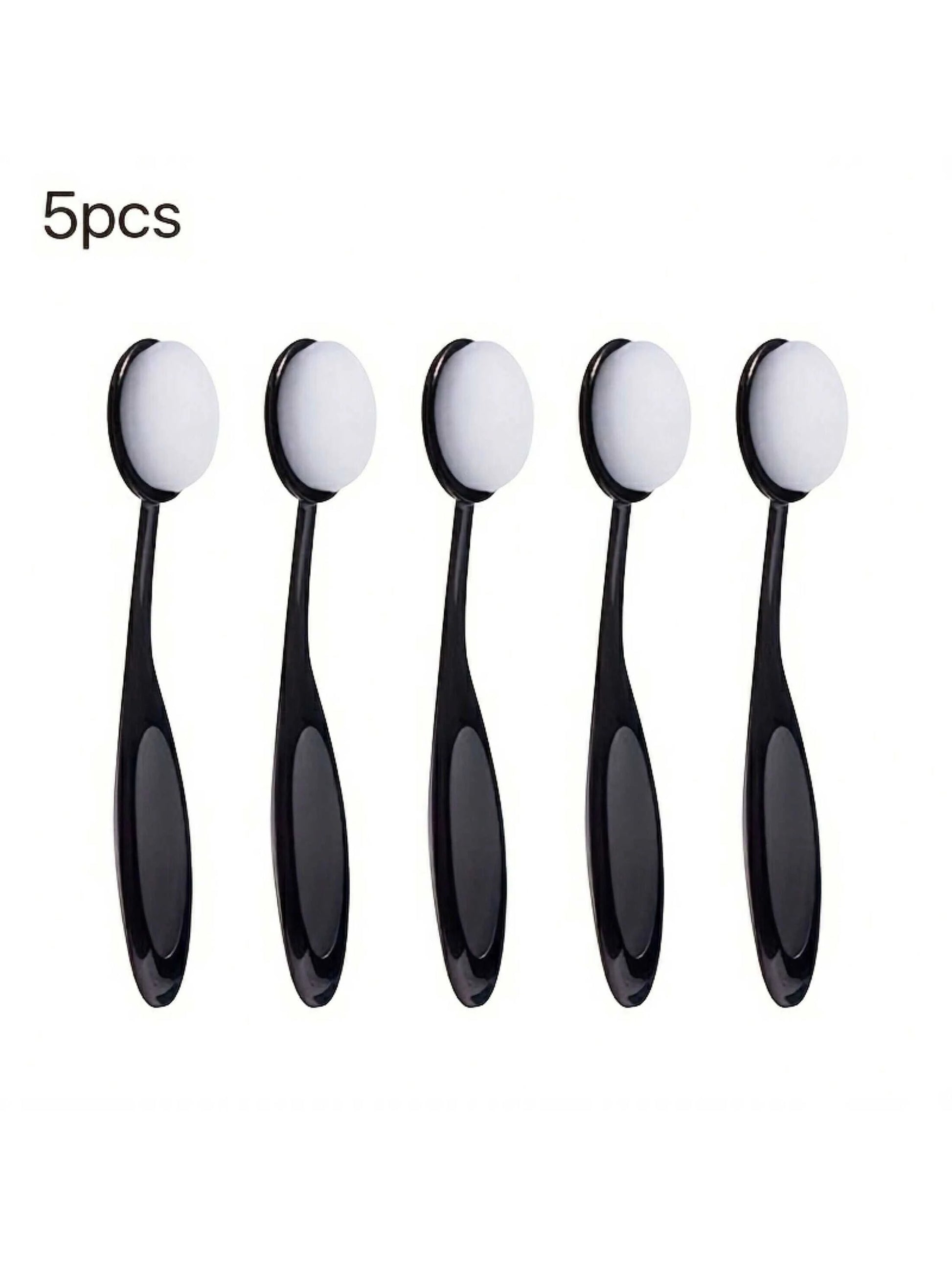 1pc/5pcs/10pcs Multipurpose Ink Smudge And Blending Brush- Assorted Pack, Precision Flat Tip Suitable For Artists, DIY Crafts, And Card Making Back To School