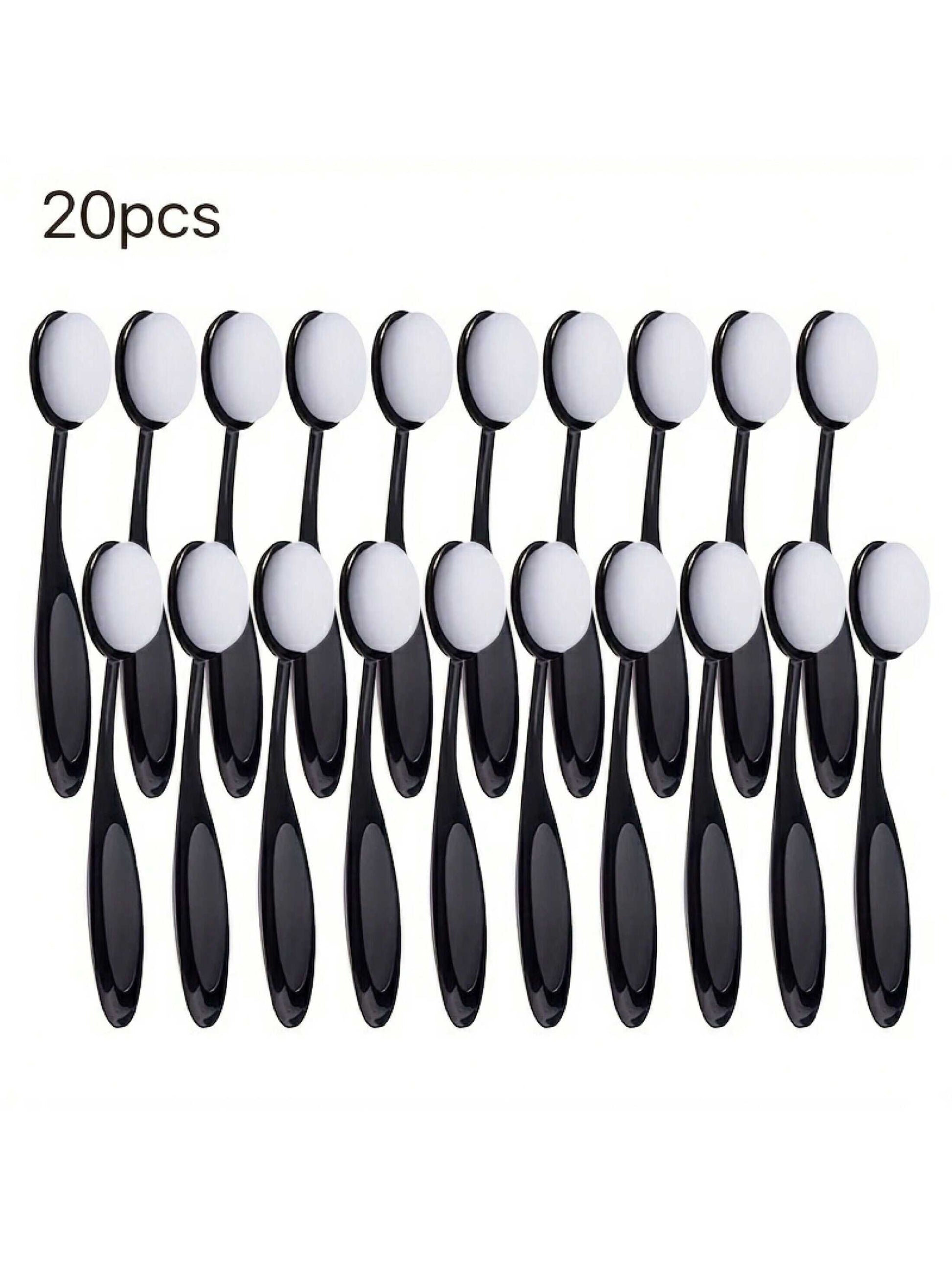1pc/5pcs/10pcs Multipurpose Ink Smudge And Blending Brush- Assorted Pack, Precision Flat Tip Suitable For Artists, DIY Crafts, And Card Making Back To School