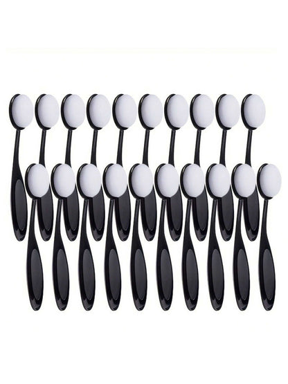 1pc/5pcs/10pcs Multipurpose Ink Smudge And Blending Brush- Assorted Pack, Precision Flat Tip Suitable For Artists, DIY Crafts, And Card Making Back To School