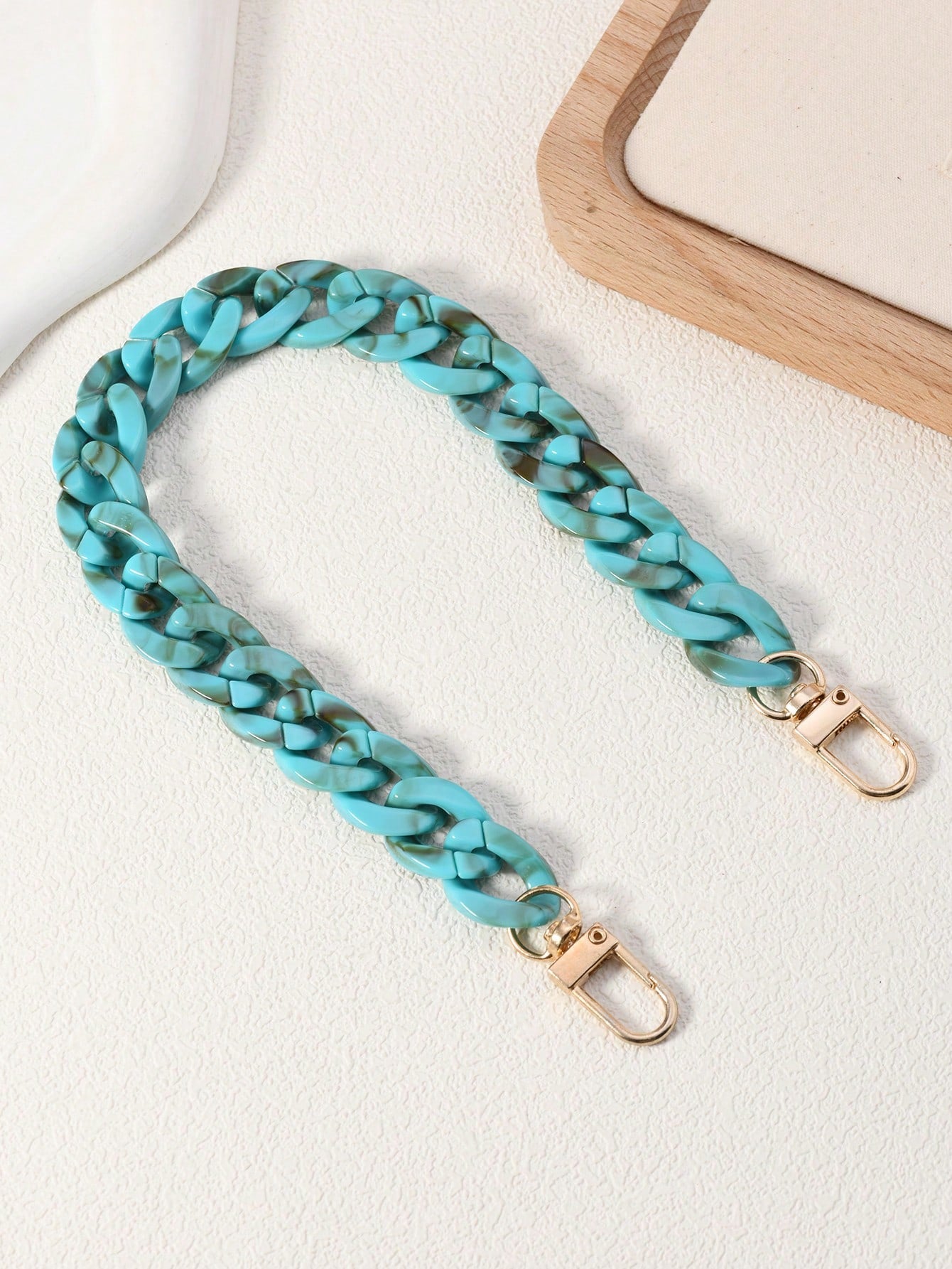 1pc Acrylic Shell Pattern Color Random Chain Christmas Gifts Gift Thanksgiving