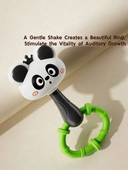 1pc Baby Rattle Toy- Early Learning Toy For Children, Can Strengthen Grip And Motor Skills, Promote Visual And Auditory Development, Manual Shake To Make Sound, Infant Educational Toy, Ideal Gift For