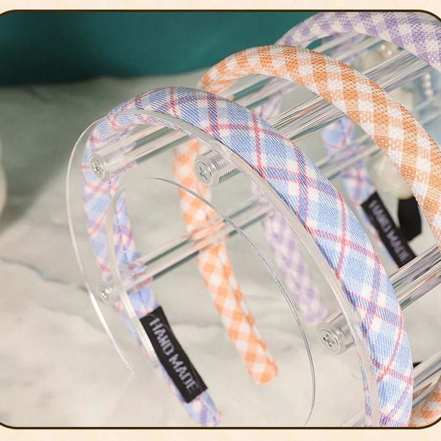 1pc Baby Room Acrylic Headband Display Rack, Headband Jewelry Storage Rack, Suitable For Decorating Baby Girl Rooms, Essential For Baby Rooms