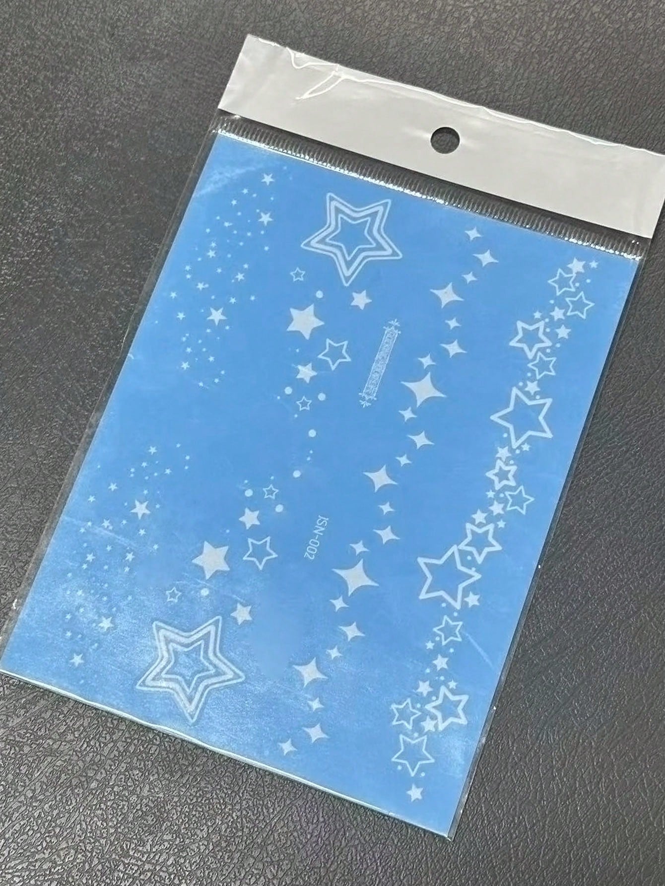 1pc Blue Glow-In-The-Dark And White Ink Glow-In-The-Dark Original Body Art Temporary Tattoo Sticker, Sparkling Star Pattern For Eyes, Glittery Face And Body Waterproof Fake Tattoo, Lasts 2-5 Days, Cov