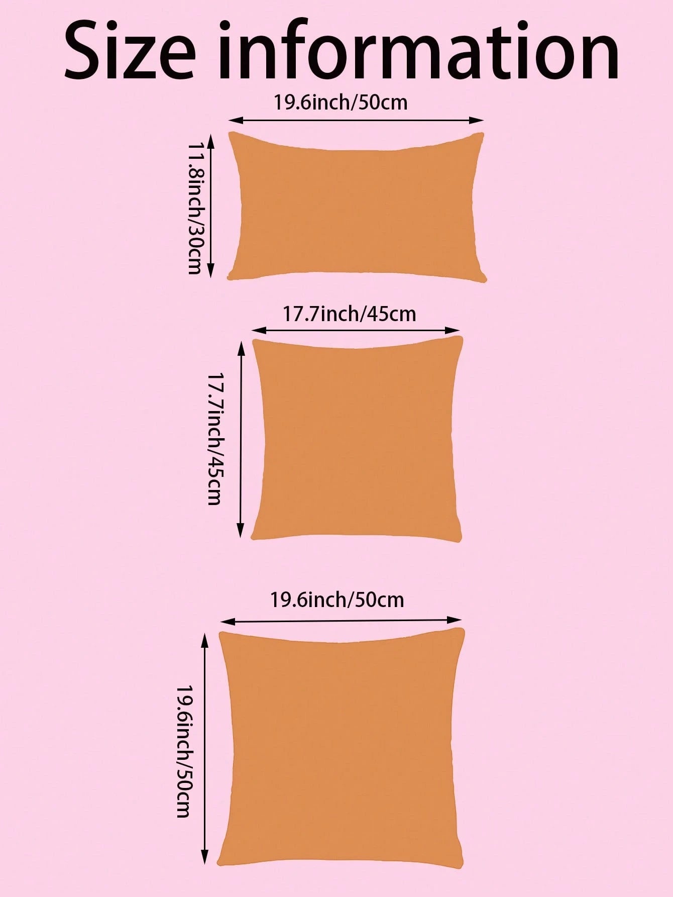 1pc Bohemian Style Decorative Pillow Case