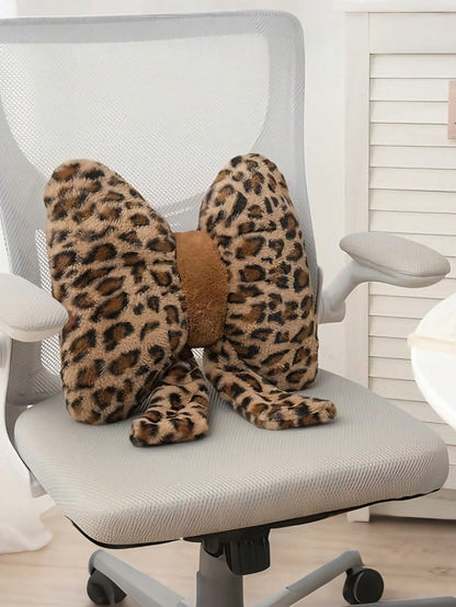 1pc Bow-Shaped Decorative Pillow, Pink Lace Bow Cushion For Sofa, Bed, Living Room, Bedroom, Spring/Summer, Outdoor Garden, Bedroom Decor, Room Decoration, Thanksgiving, Halloween