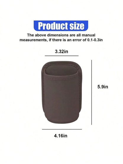 1pc Car Door Storage Rack, PU Leather Material, Multi-Functional Storage Organizer With Phone Holder, Trash Can, Tissue Box, Waterproof Lining- Anti-Slip & Anti-Spill, Fits Car Armrest Slot, Suitable