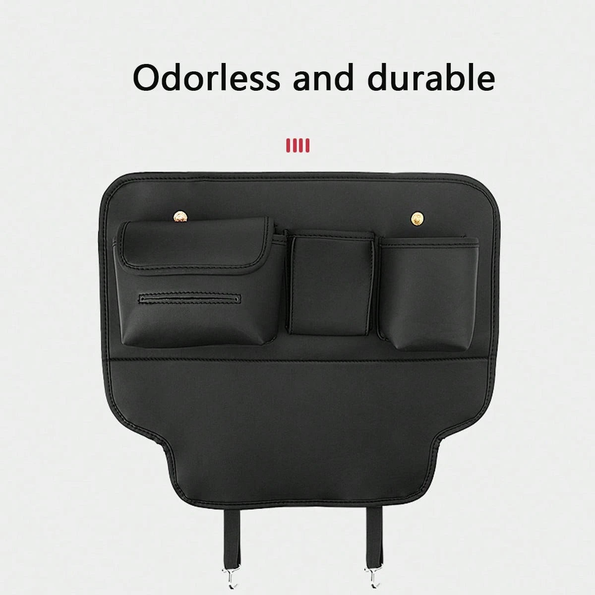 1pc Car Seat Back Storage Bag, Multifunctional Car Interior Seat Back Hanging Organizer, Backrest Storage Rack
