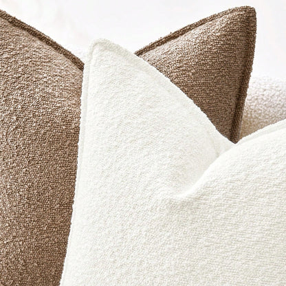 1pc Circular Plush Wide Edge Pillow Cover (Pillow Insert Not Included), Bohemian Style Sofa Cushion Cover, Soft & Comfortable Thickened Home Decor Pillow Case, Suitable For Balcony, Bedroom, Living Ro