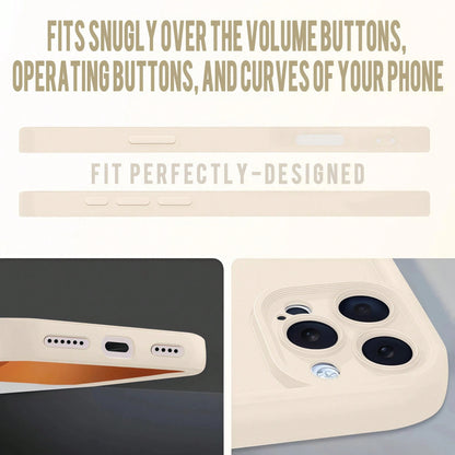 1pc Customized Personalized Unique Couple Name Design Silicone Phone Case, Minimalist, Fashionable, Cute, Distinctive Design, Compatible With Apple 17, 16, 15, 14, 13, 12, 11, X, XR, Xs, 7, Plus, Pro