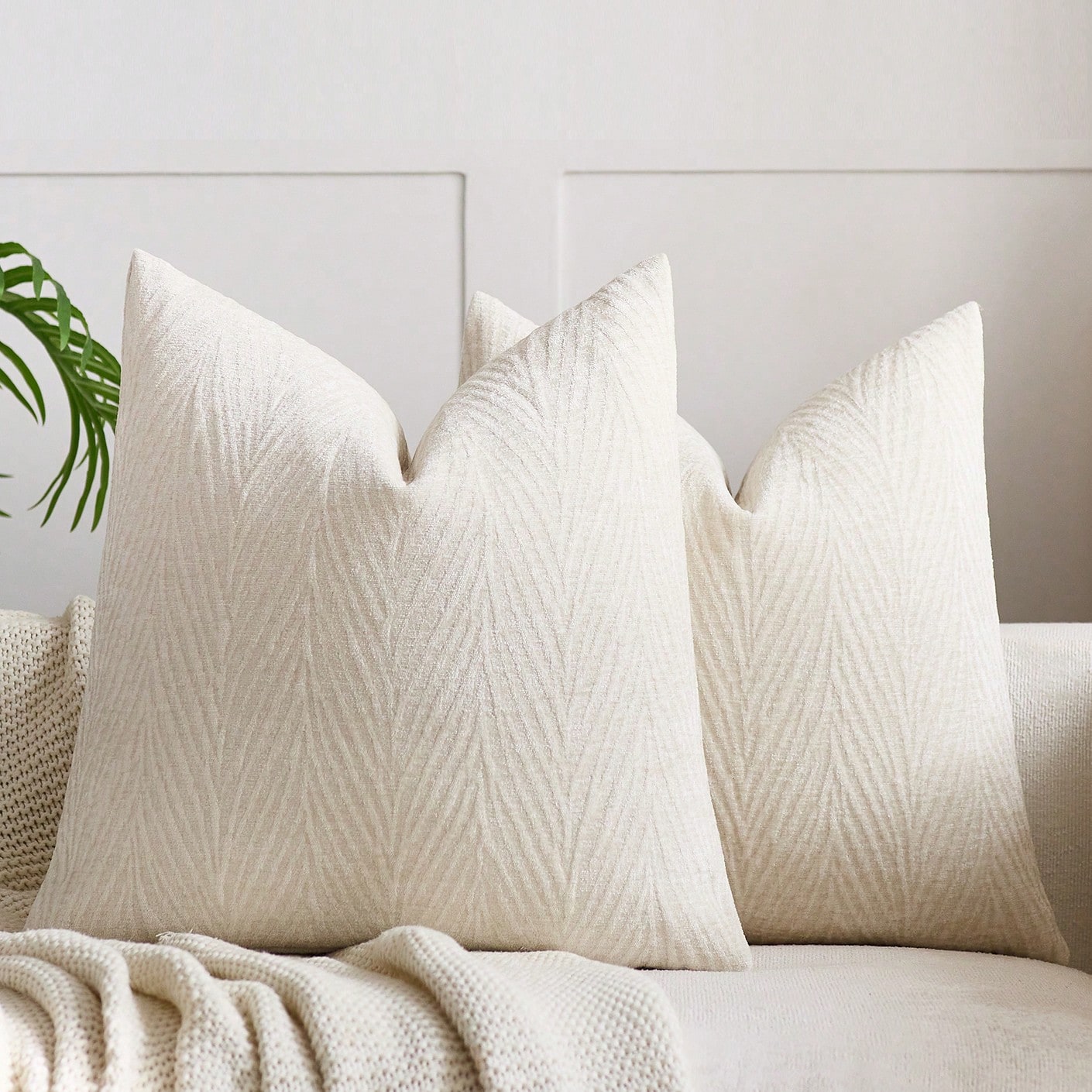 1pc Dark Green (Insert Not Included) Vintage 3D Leaf Textured Pillow Cover, Fashionable Minimalist Farmhouse Chenille Soft Thick Cushion Cover, Suitable For Daily Home Decor, Holiday Gift, Sofa, Bed