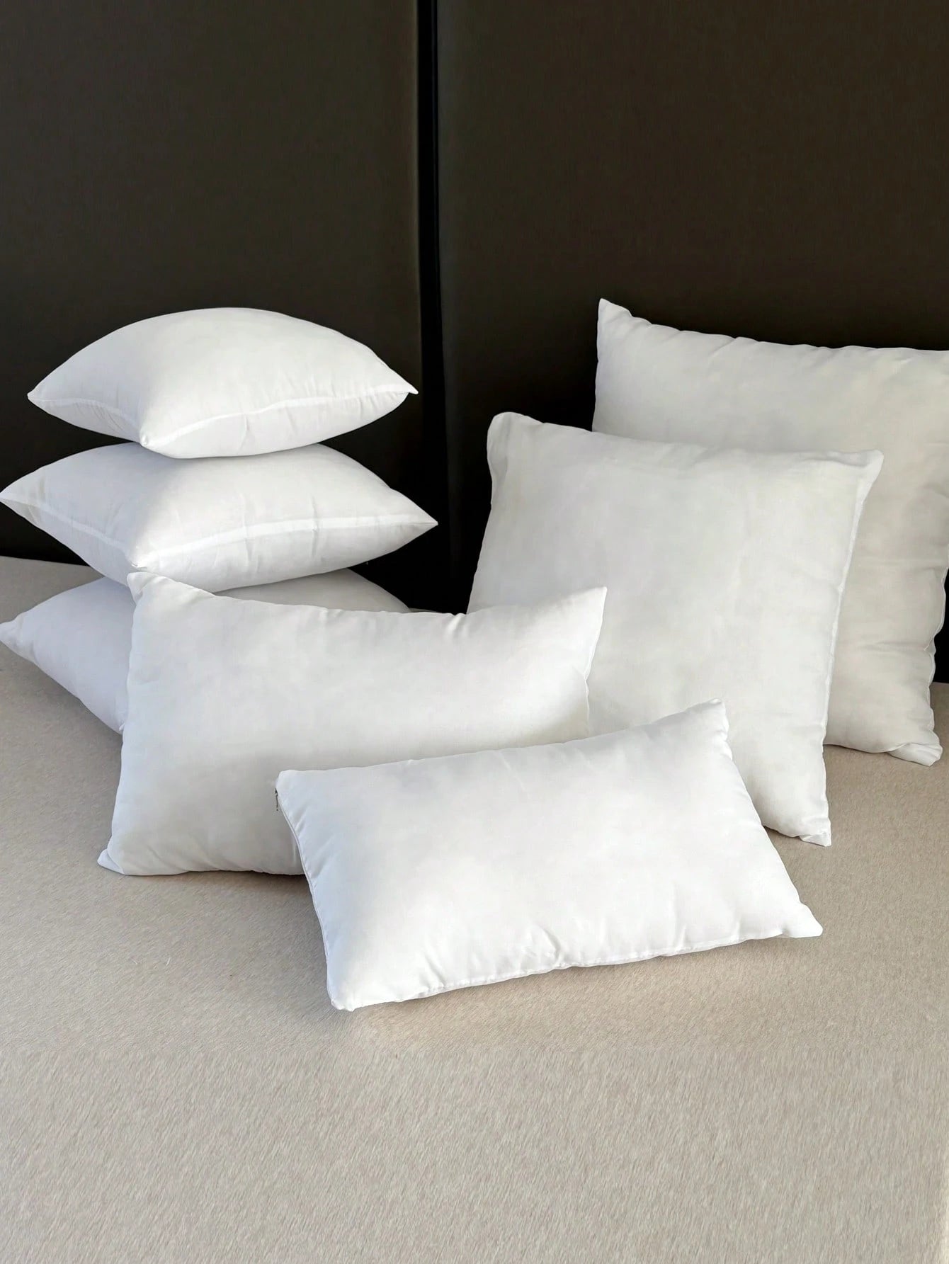 1pc Decorative Pillow Insert, Soft & Fluffy Home Decor Filler For Living Room, Bedroom, Sofa