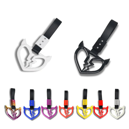 1pc Devil Car Hanging Ring, Car Devil Hanging Ring, Car Interior Pulling Ring, Car Rear Modification Devil Pulling Ring