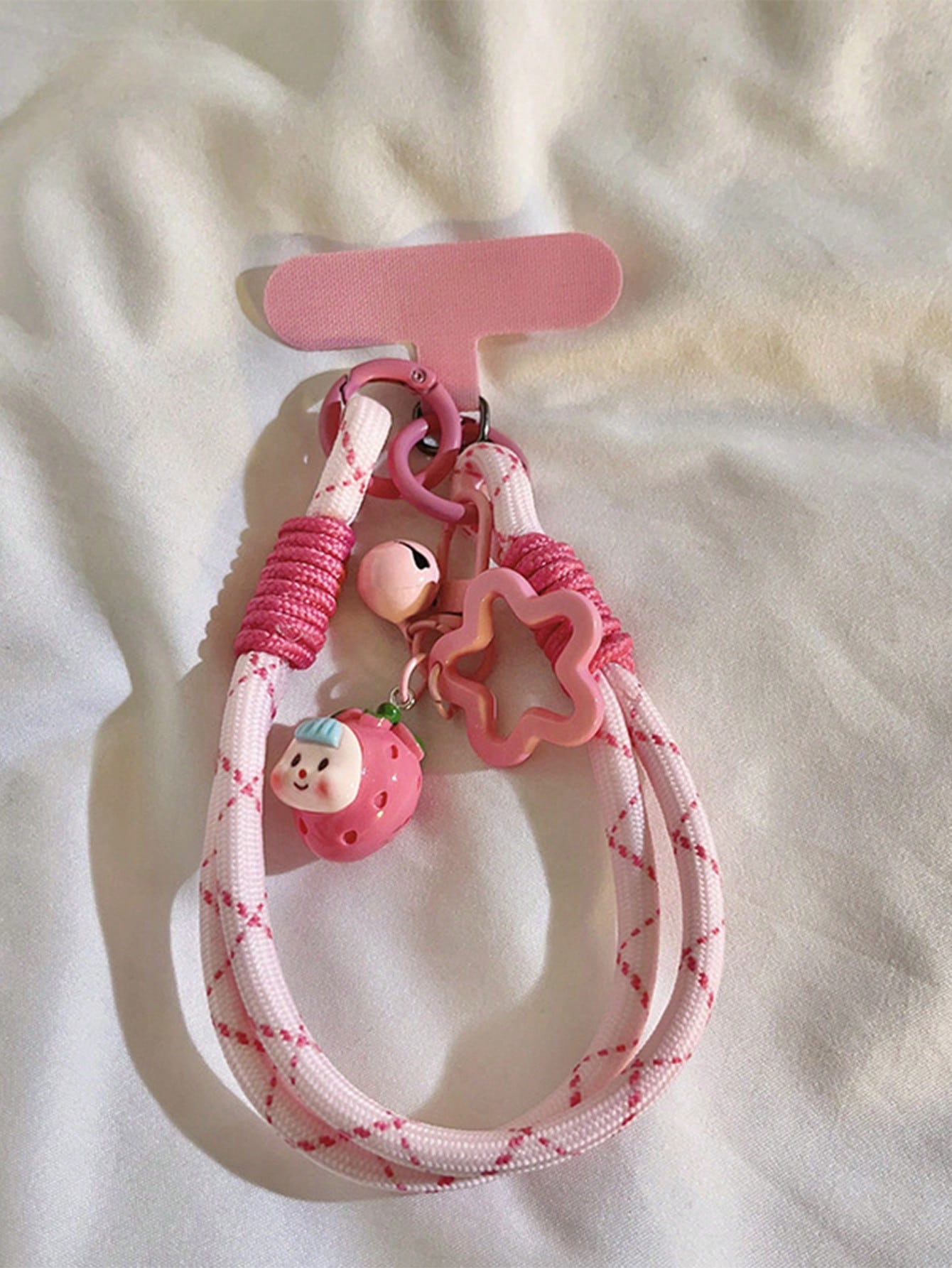 1pc Dopamine Cute Fashion Phone Lanyard, Keychain, Bag Charm, Wrist Strap