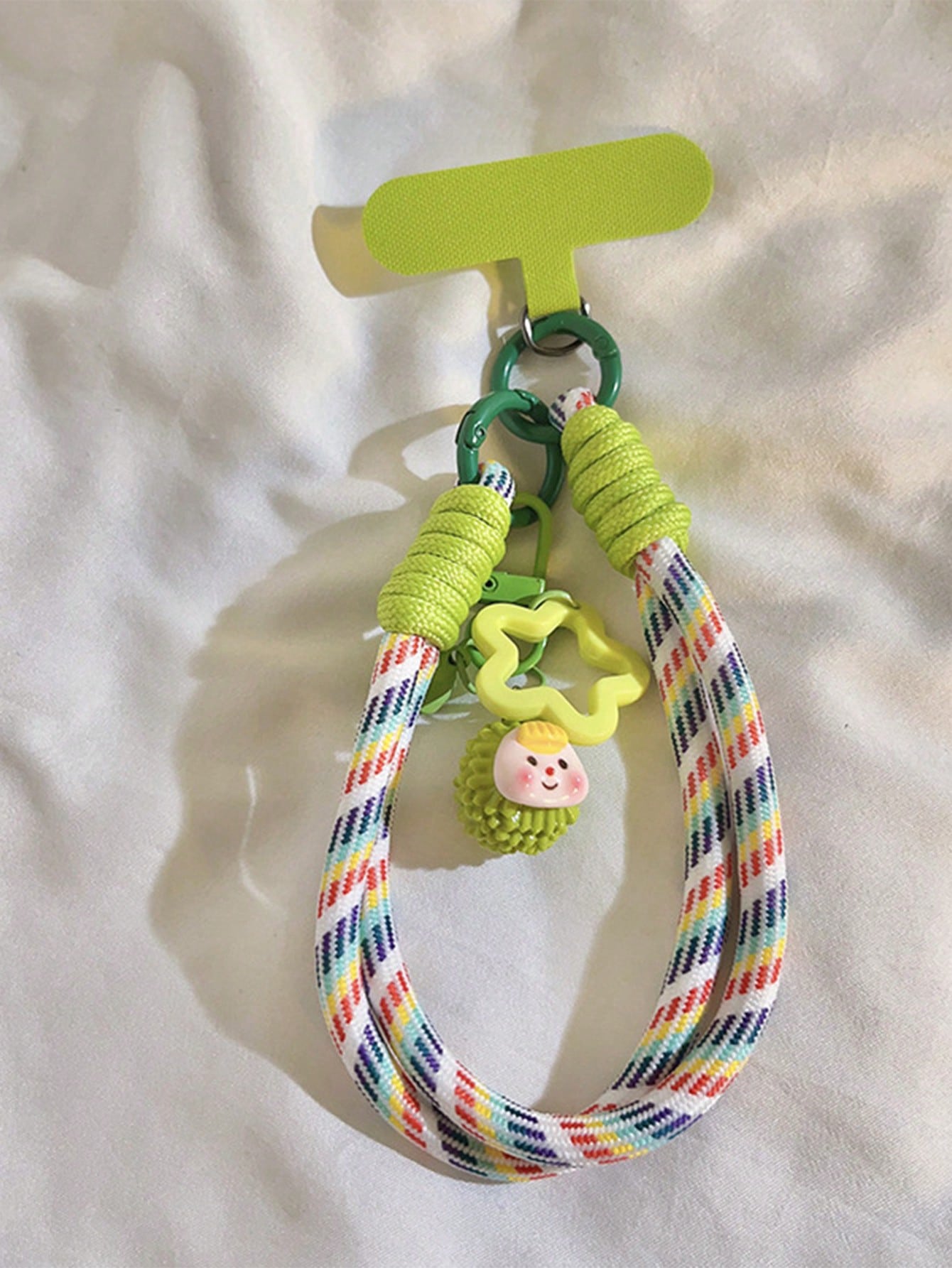 1pc Dopamine Cute Fashion Phone Lanyard, Keychain, Bag Charm, Wrist Strap