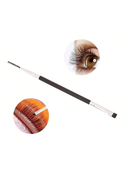 1pc Double Headed Eyelash Perm Lifting Brush Portable Lamination Eyelashes Separating Lash Lift Eyelash Extension Tool Detail Brush