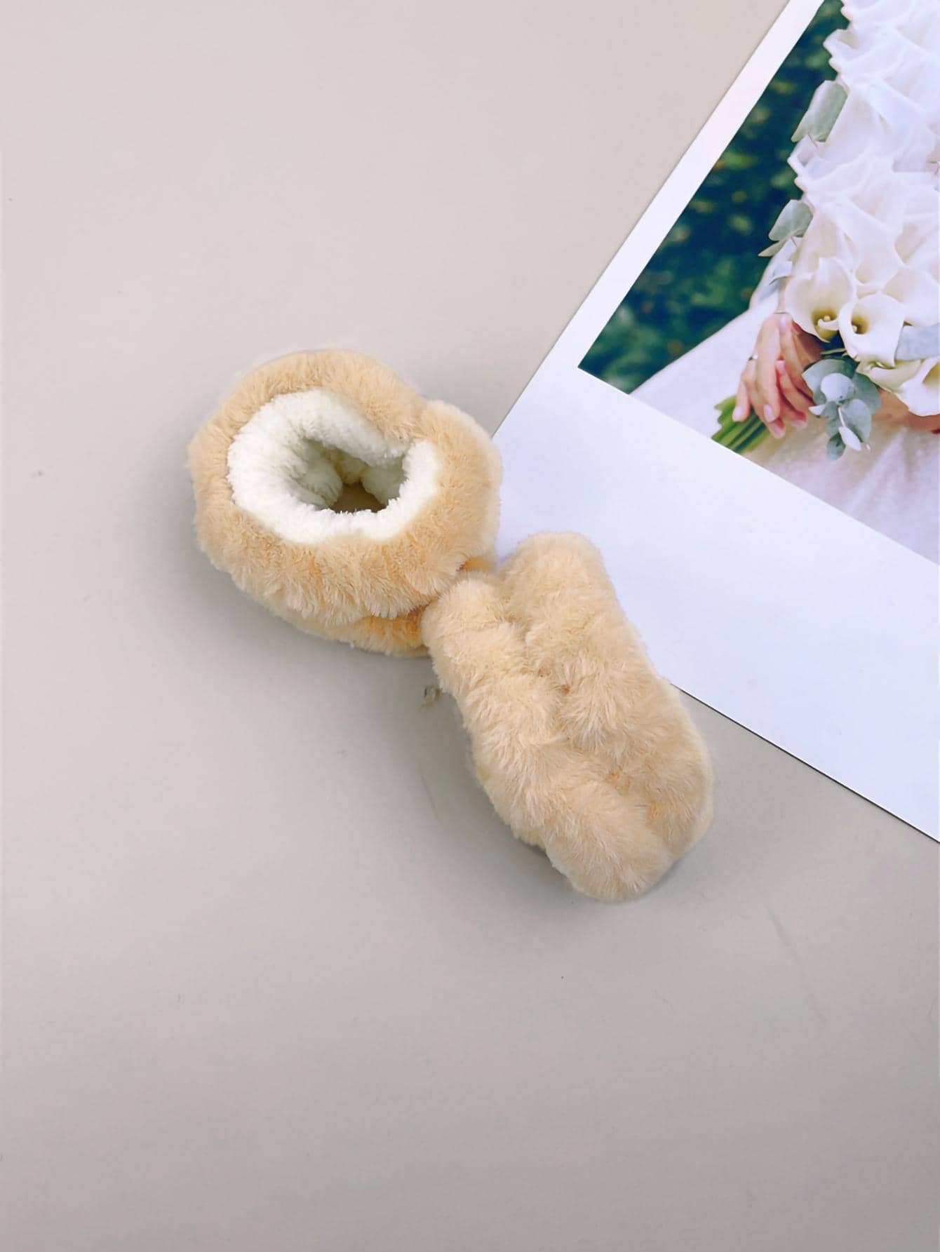 1pc Ear Detail Bath Headband & 2pcs Wrist Band Home Bathroom Decor Fall Decor Back To School Hair Accessories