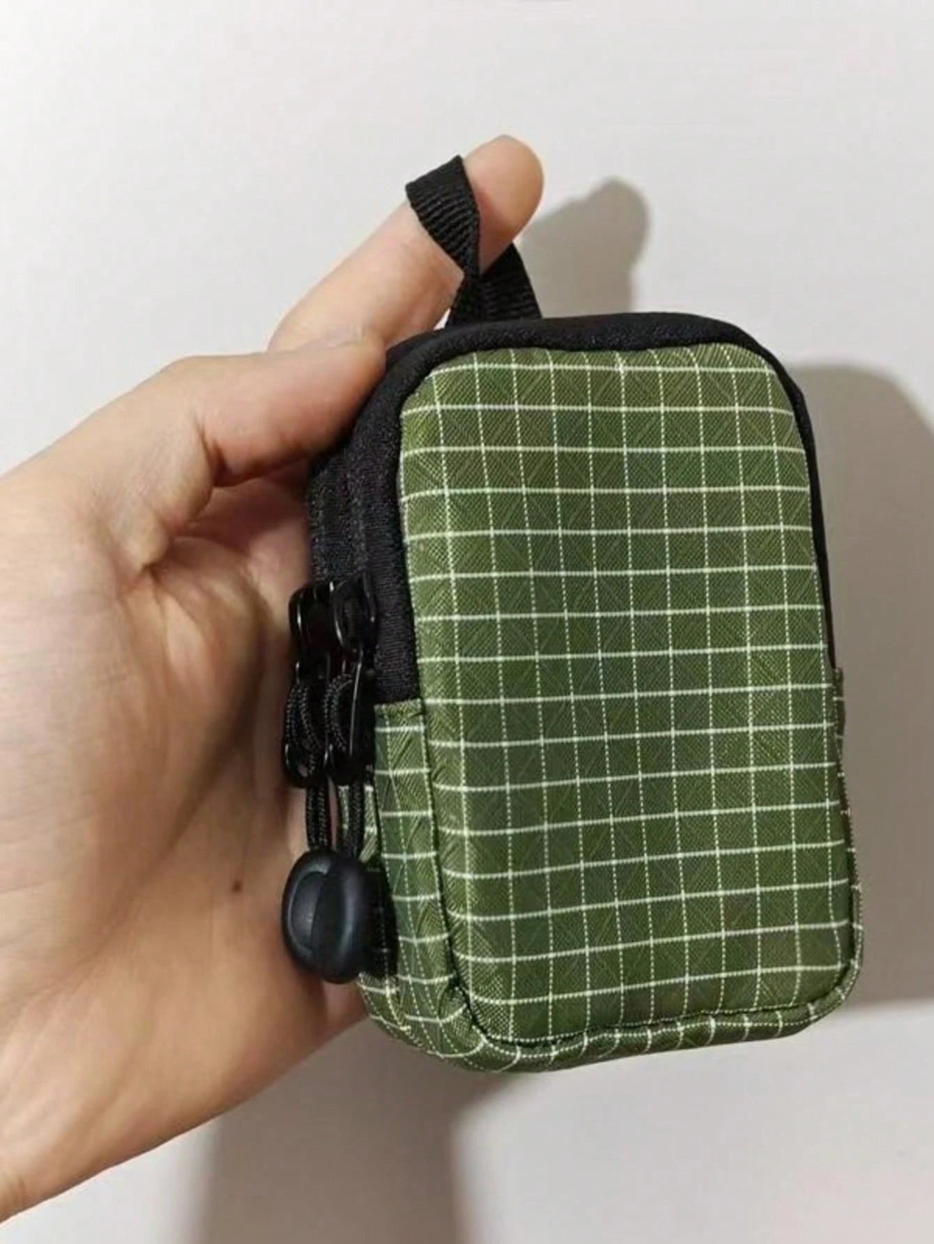 1pc EDC Outdoor Storage Small Bag Card Holder Coin Purse Key Pouch Earphone Bag Digital Mini Hanging Bag