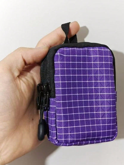 1pc EDC Outdoor Storage Small Bag Card Holder Coin Purse Key Pouch Earphone Bag Digital Mini Hanging Bag