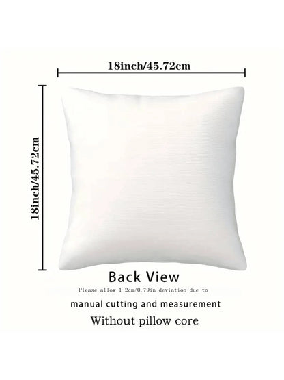 1pc Emotion Wheel Throw Pillow Cover- Vibrant Emotion Design, Soft & Comfortable, Removable Cover, Suitable For Classroom Emotional Intelligence Teaching, School Counselor Office Decor, Pillow Insert