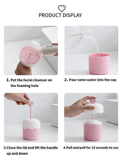 1pc Facial Cleanser Foaming Cup,Skincare,Room Decor,Home Decor,Bedroom Decor,Bathroom,Christmas Gifts,Bathroom Decor,Travel,Travel Stuff,Wedding,Christmas Party,Mom Gifts,Home,Room,House Decor,Christm