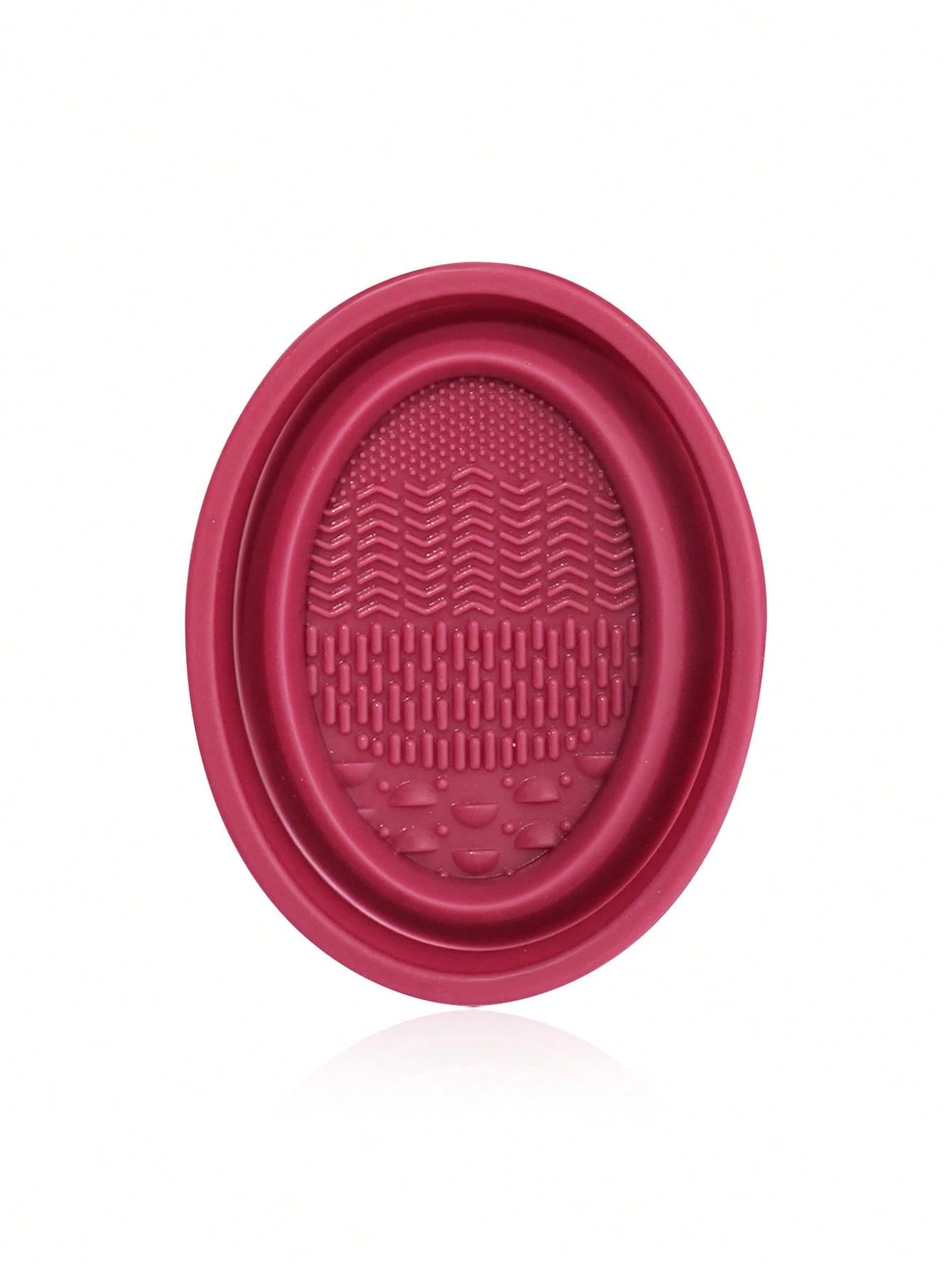 1pc Foldable Silicone Makeup Brush Cleaning Bowl- Etercycle Portable Cleaning Tool For Makeup Brushes, Puffs And Sponges