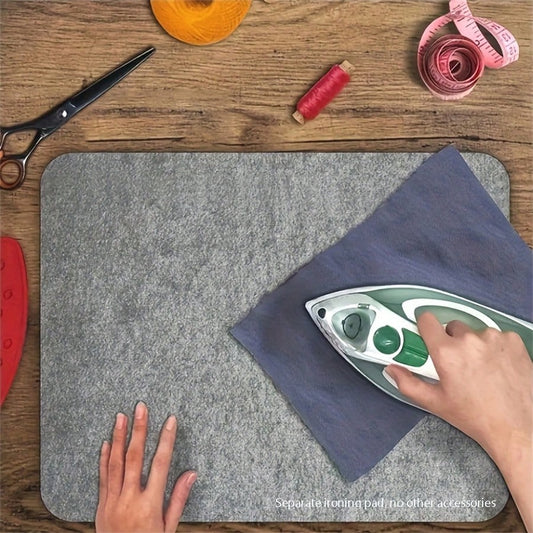 1pc [Heat-Resistant Material]Portable Premium Ironing Pad-, Heat-Resistant, And Foldable, Perfect For Quilting, Sewing, And Handicrafts- No Electricity Required, Perfect For Home And Travel Use,Sep