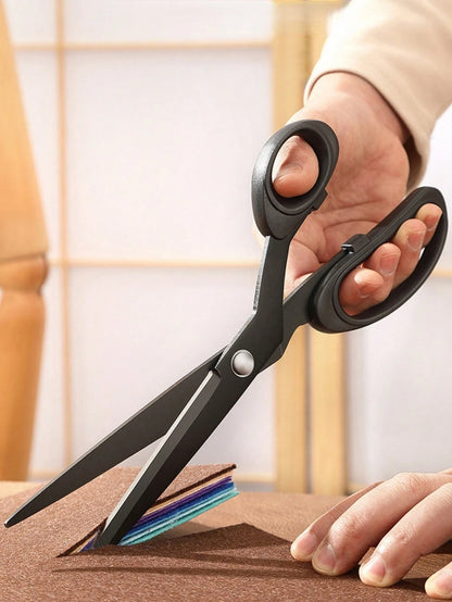 1pc Heavy Duty Tailor Scissors, Sharp Sewing Scissors For Cutting Fabric, Leather, Suitable For Home, Office, Arts & Crafts