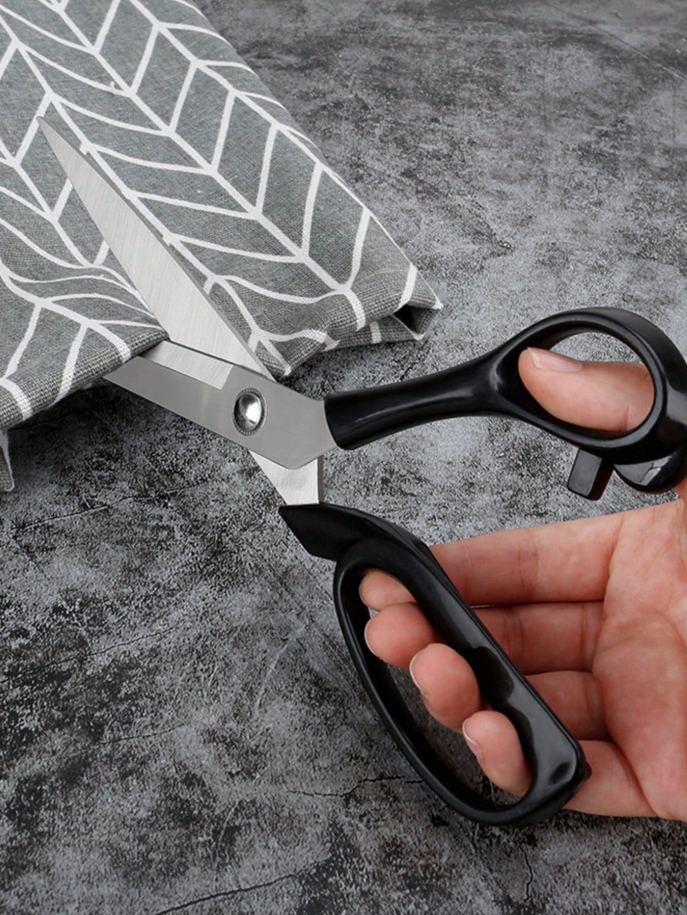 1pc Heavy Duty Tailor Scissors, Sharp Sewing Scissors For Cutting Fabric, Leather, Suitable For Home, Office, Arts & Crafts