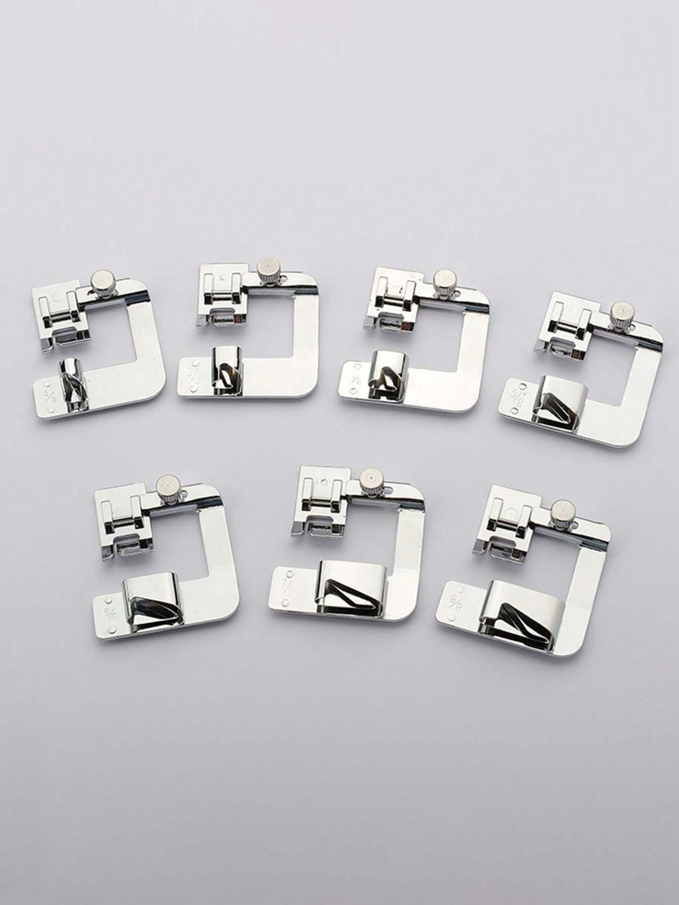 1pc Iron Alloy Sewing Machine Presser Foot, Home Sewing Machine Presser Foot Bracket, Sewing Machine Presser Foot Accessory, Adjustable Width