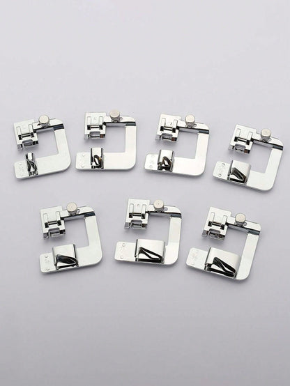 1pc Iron Alloy Sewing Machine Presser Foot, Home Sewing Machine Presser Foot Bracket, Sewing Machine Presser Foot Accessory, Adjustable Width